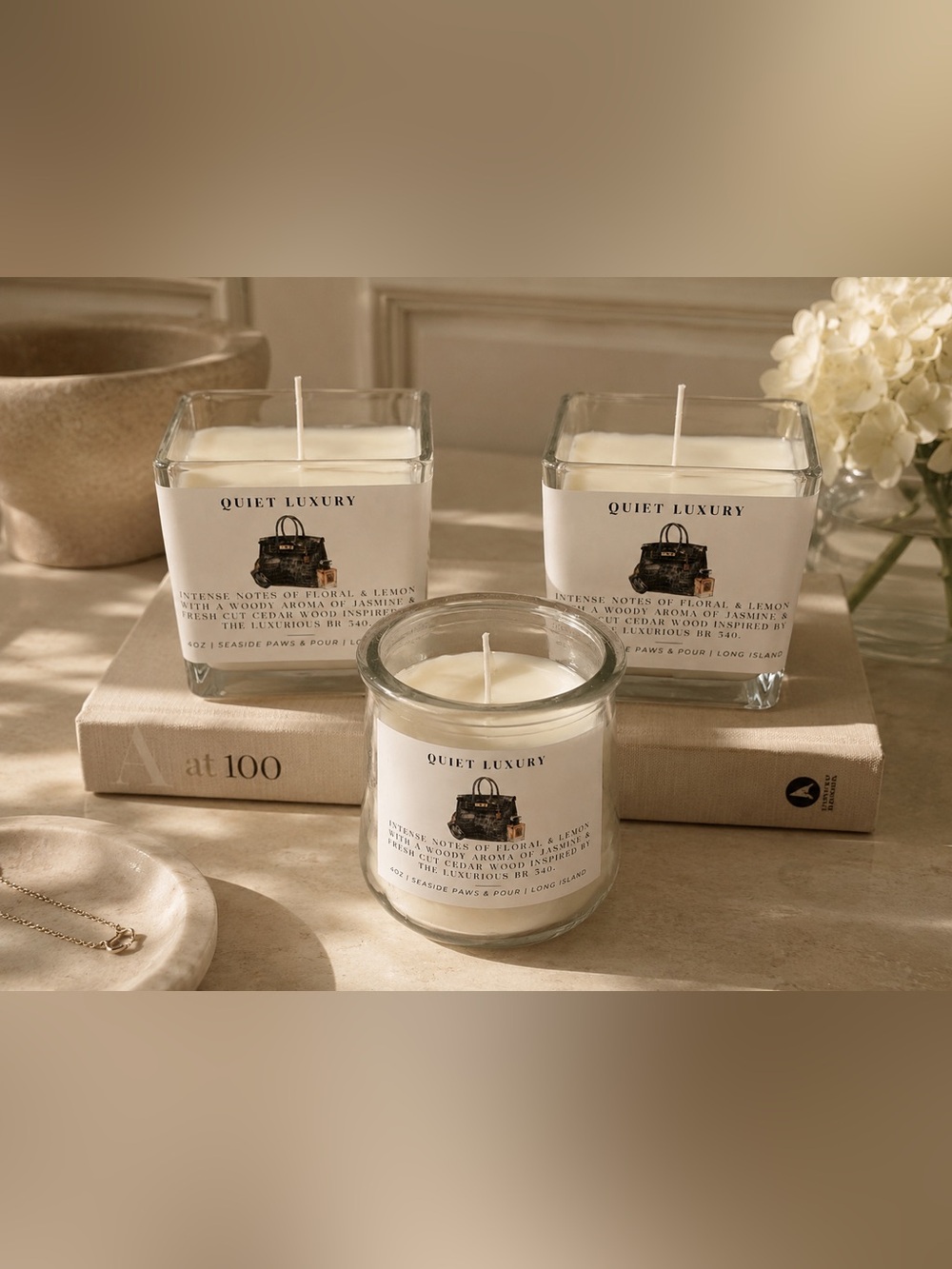 4oz Quiet Luxury Soy Candle